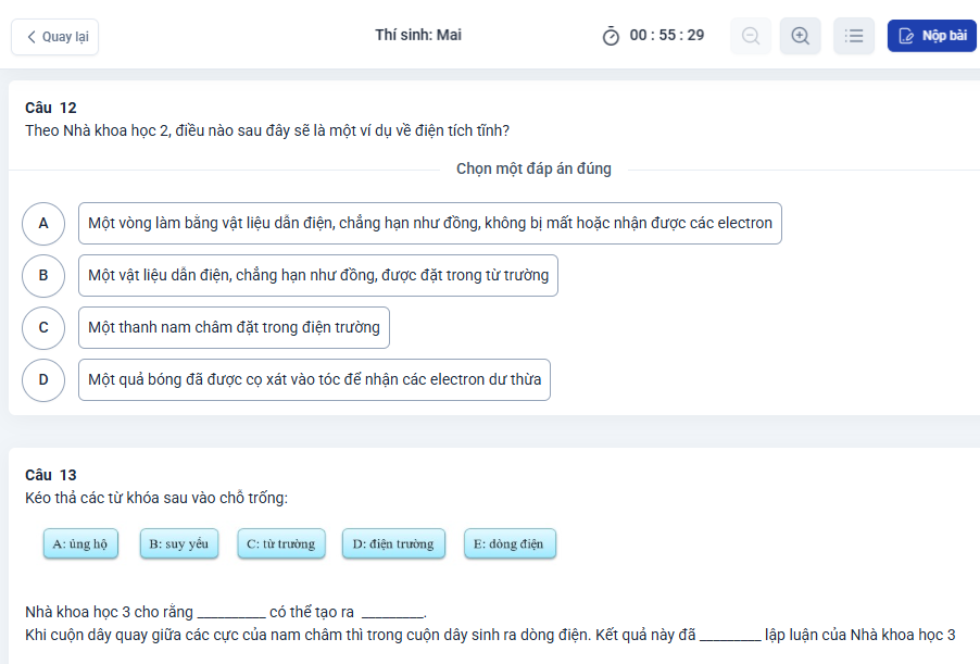 ĐGTD Hava_chế độ thi thử