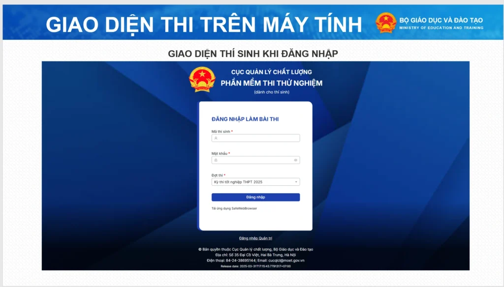 Kỳ thi tốt nghiệp THPT 2026: Những thay đổi và lộ trình chuyển đổi sang thi trên máy tính
