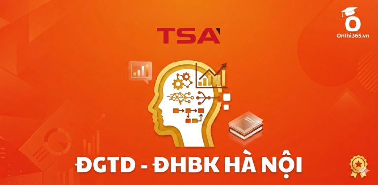 Bộ 33+ Đề Luyện Thi Đánh Giá Tư Duy 2026 ĐHBK Hà Nội