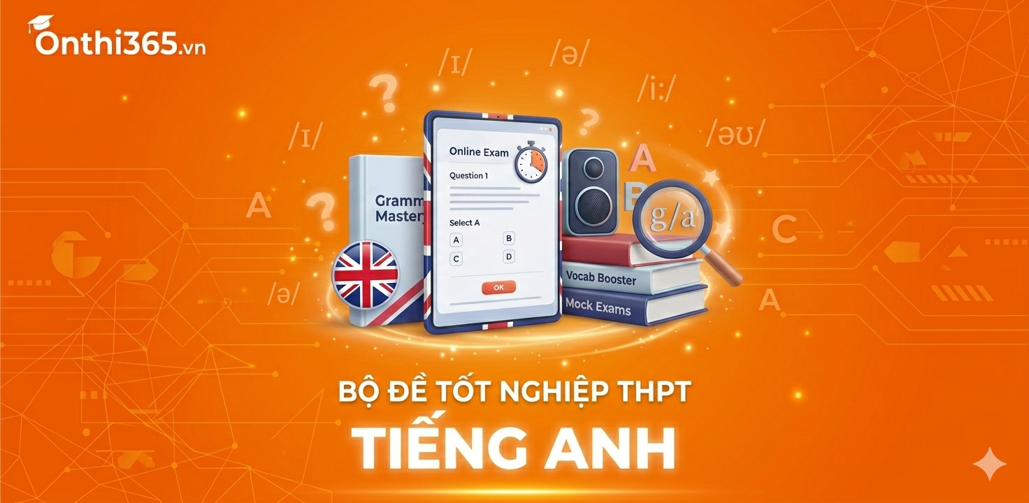 Bộ 40+ đề thi Tốt nghiệp THPT môn Tiếng Anh 2026