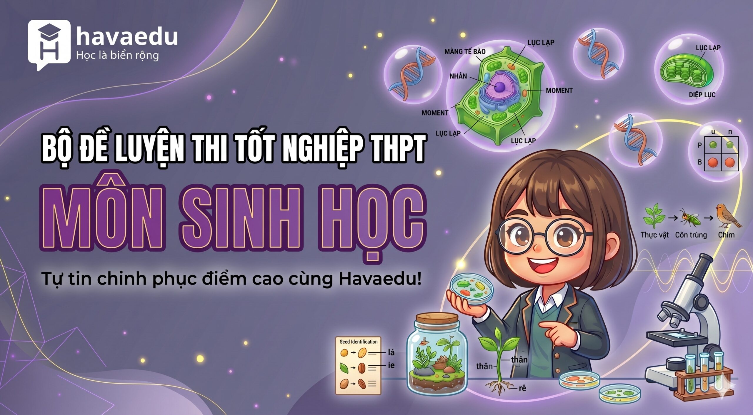 Bộ 40+ đề thi Tốt nghiệp THPT môn Sinh học 2026
