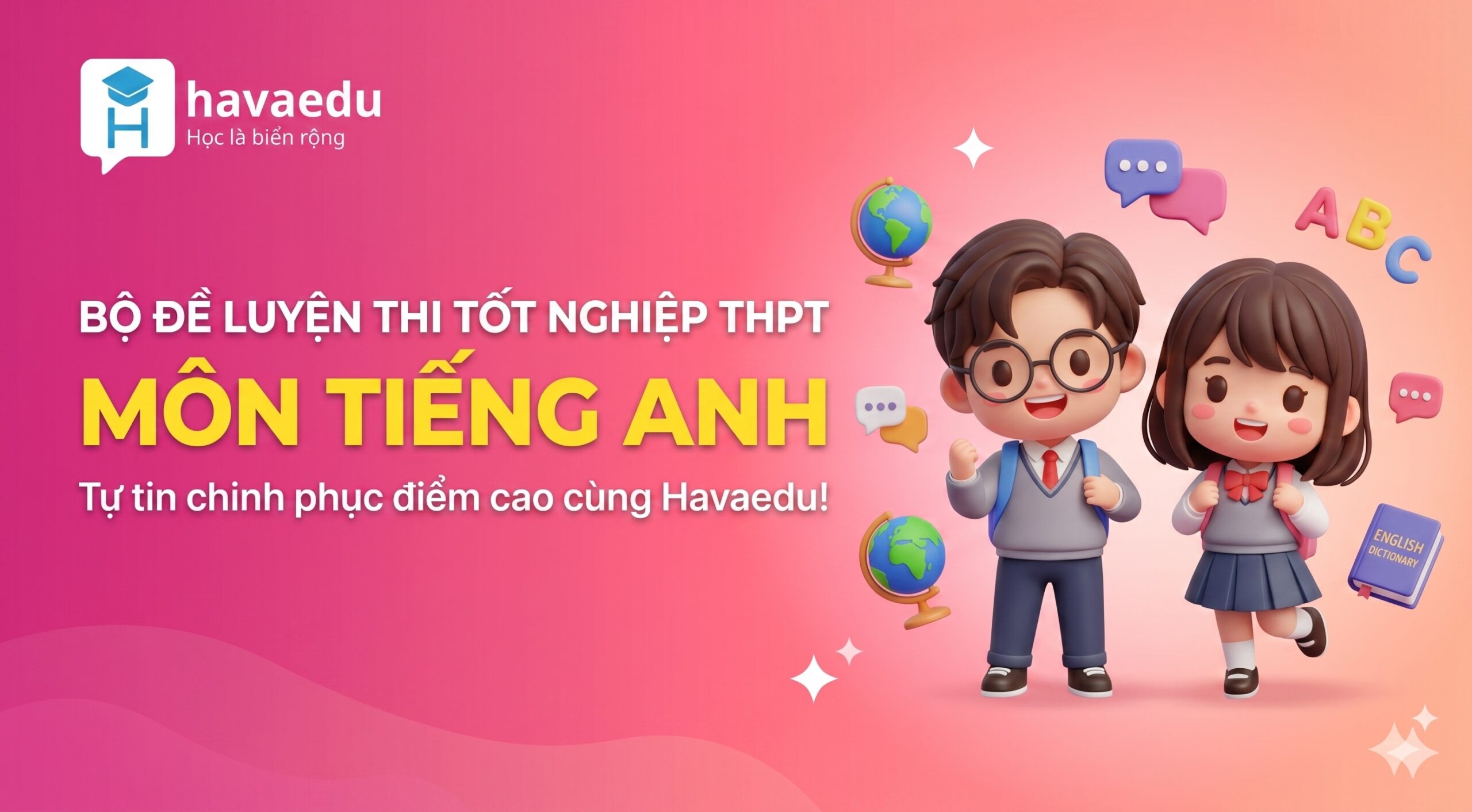 Bộ 40+ đề thi Tốt nghiệp THPT môn Tiếng Anh 2026